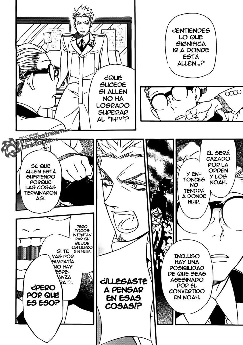 D.Gray-man capítulo 208, página 23