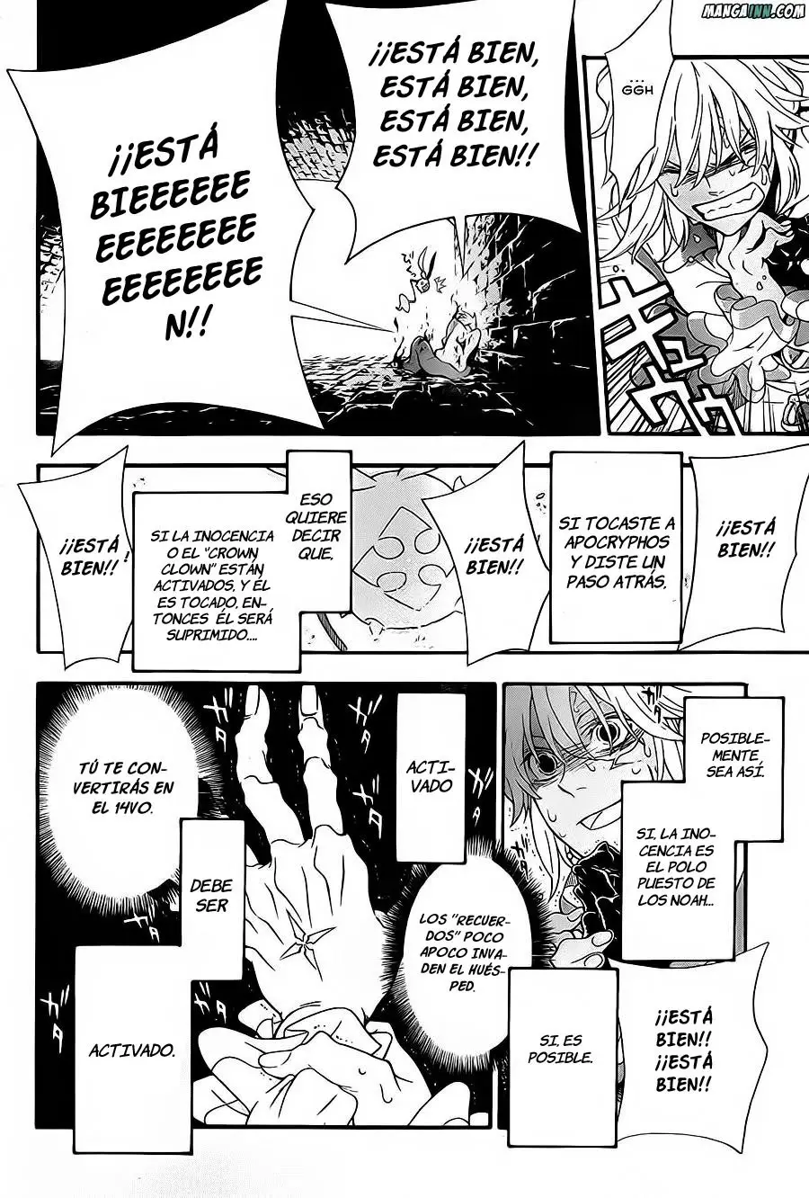D.Gray-man capítulo 212, página 7