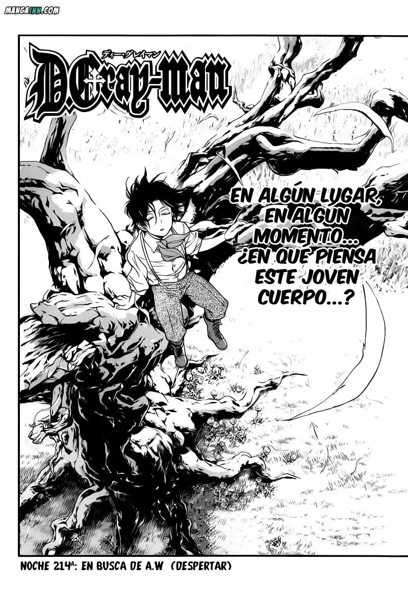 D.Gray-man capítulo 214, página 4