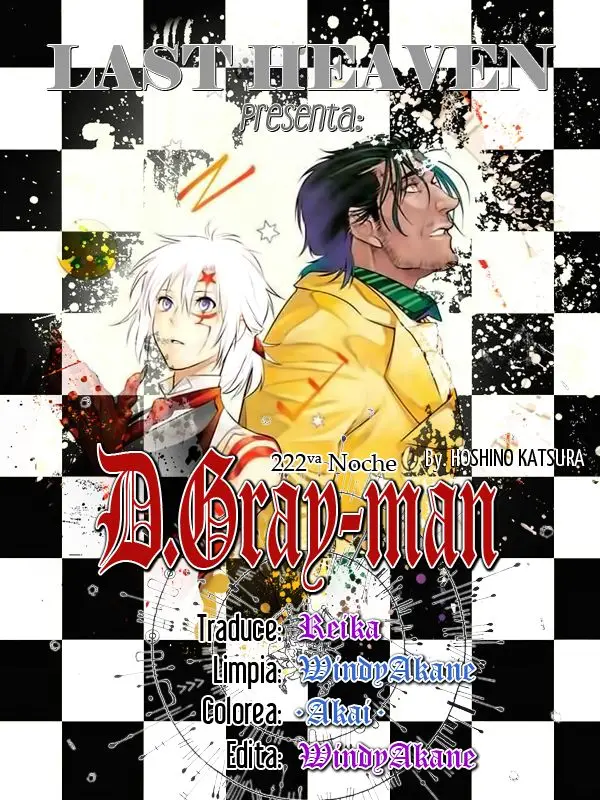 D.Gray-man capítulo 222, página 1
