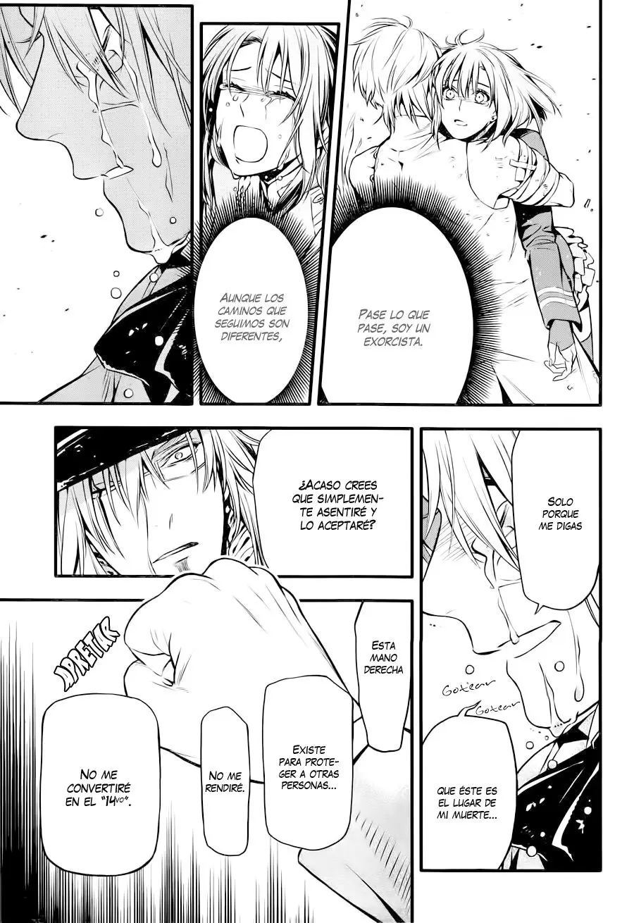 D.Gray-man capítulo 222, página 19