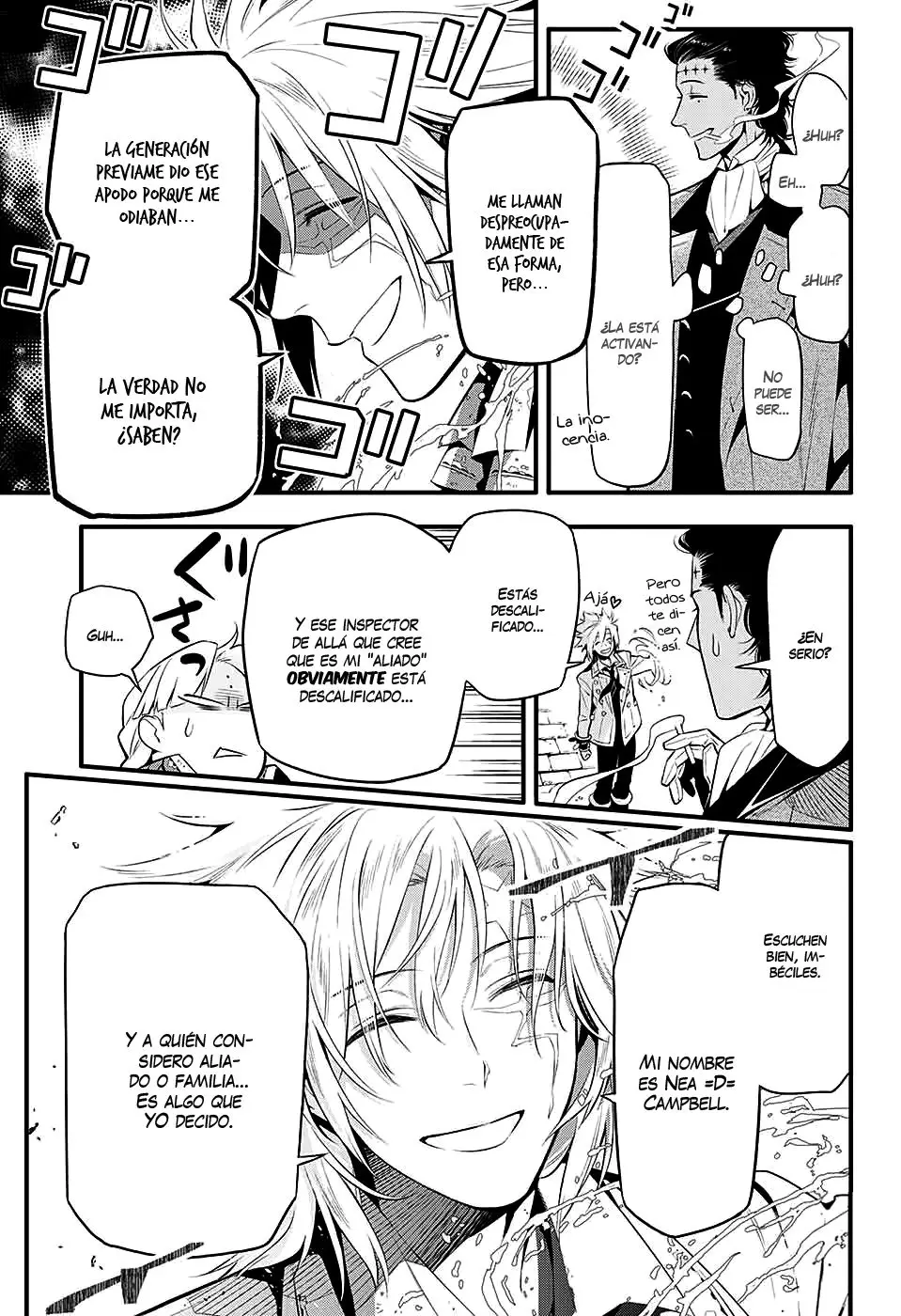 D.Gray-man capítulo 225, página 16
