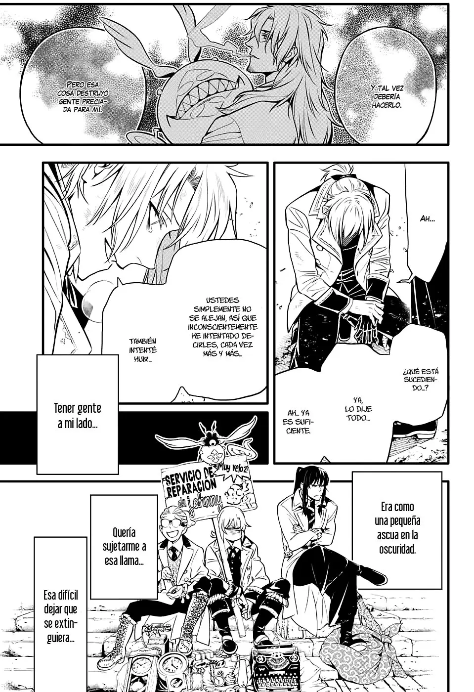 D.Gray-man capítulo 230, página 27