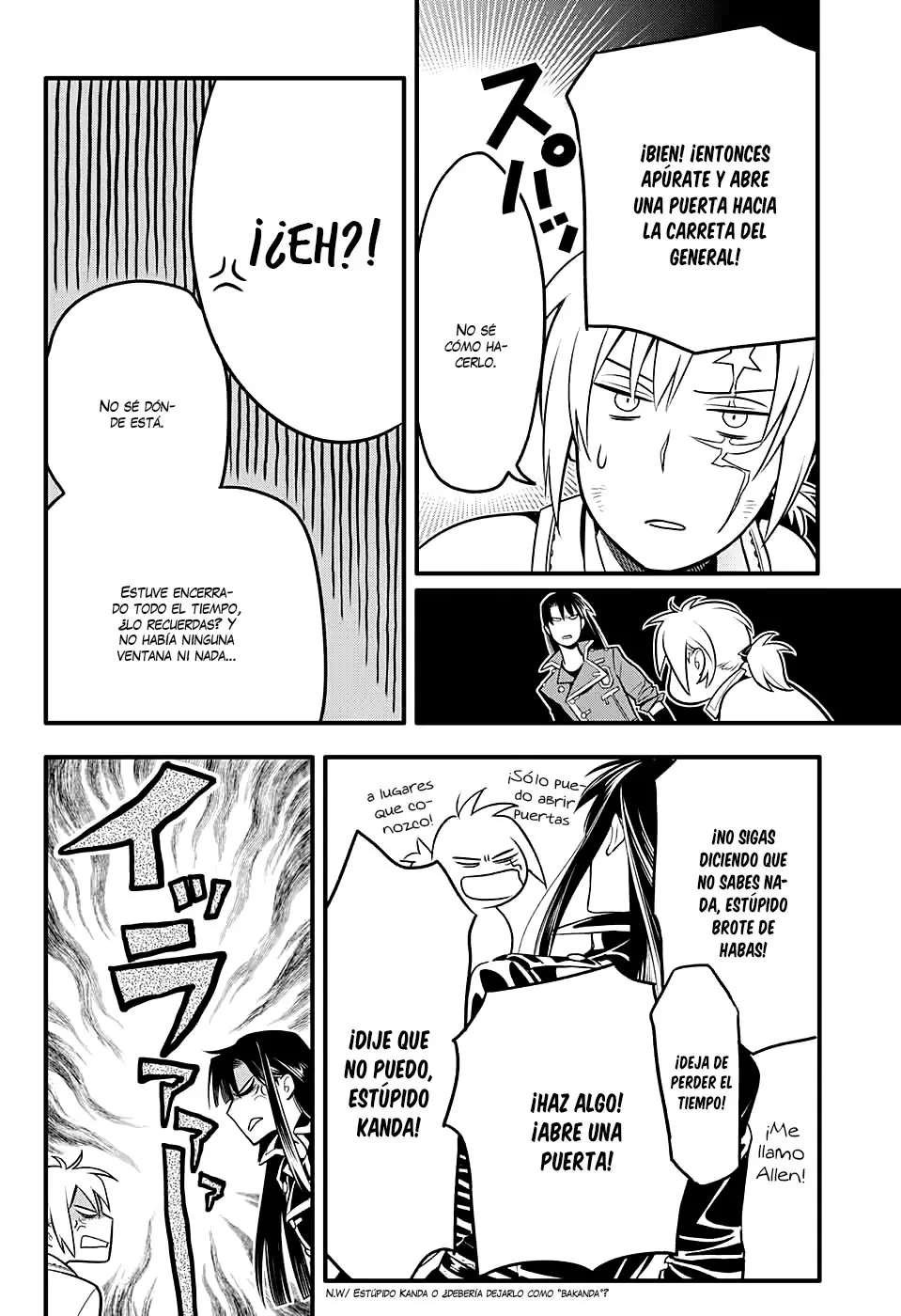 D.Gray-man capítulo 230, página 32