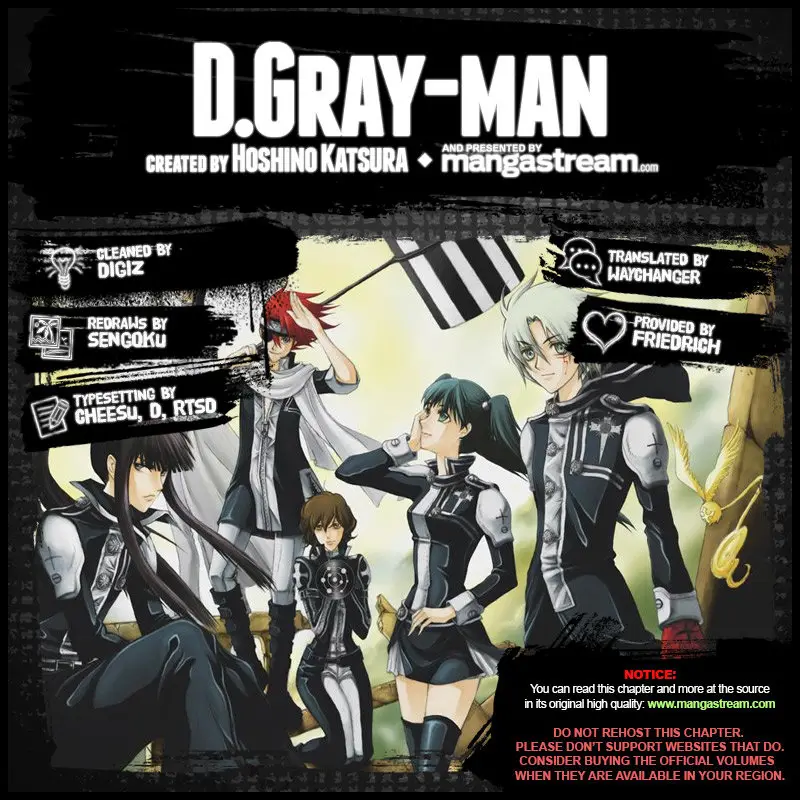 D.Gray-man capítulo 232, página 2