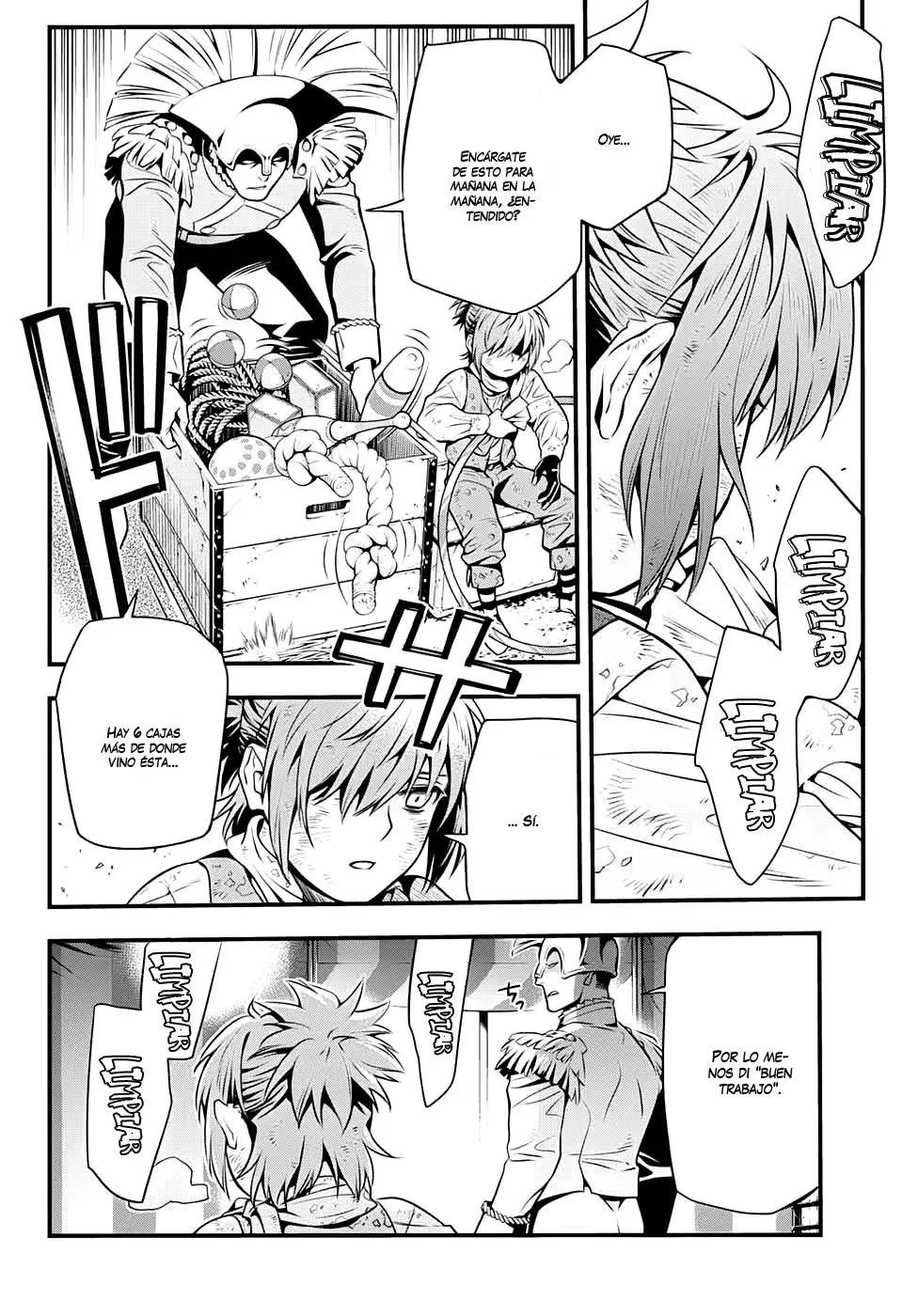 D.Gray-man capítulo 232, página 18