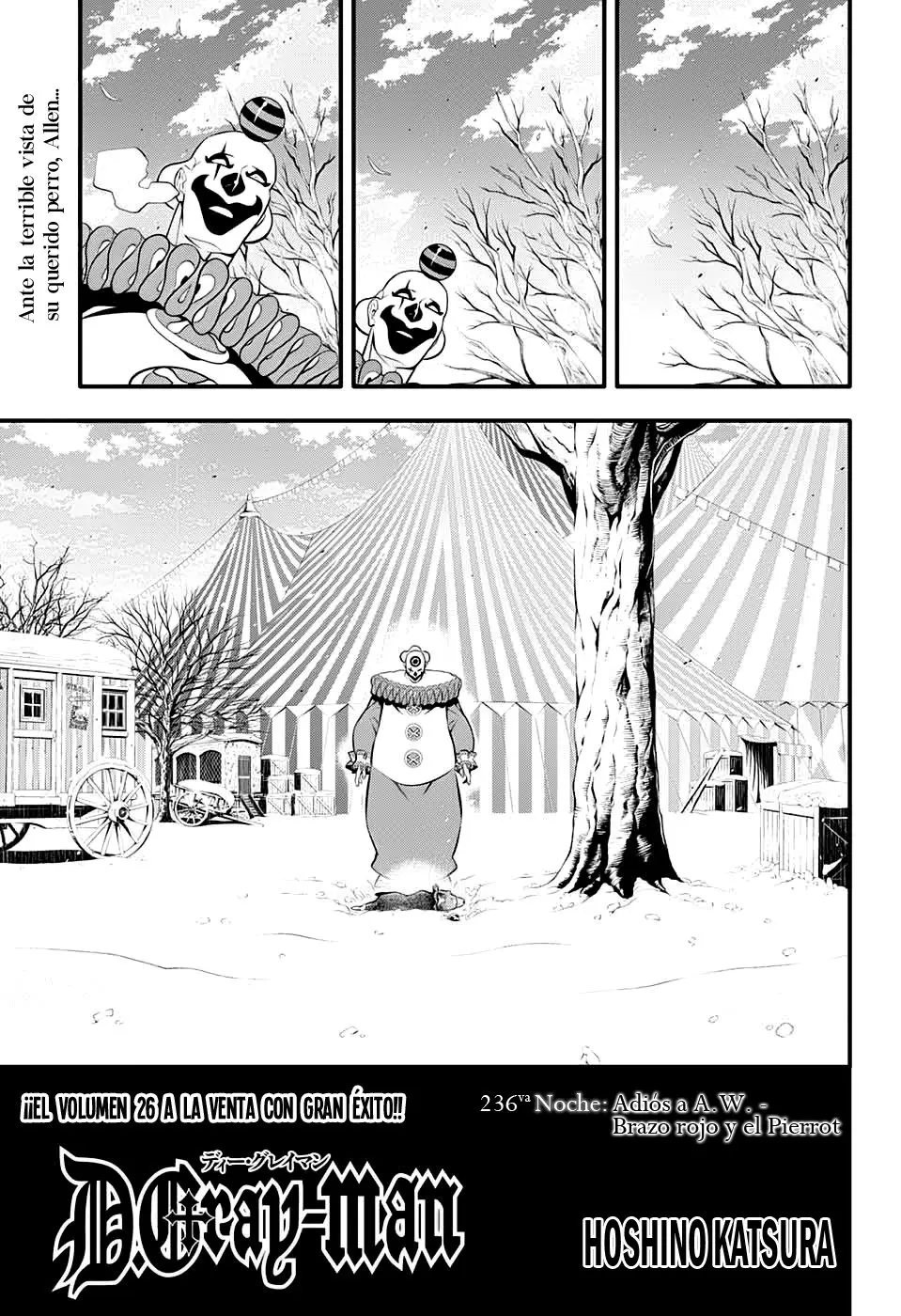 D.Gray-man capítulo 236, página 5