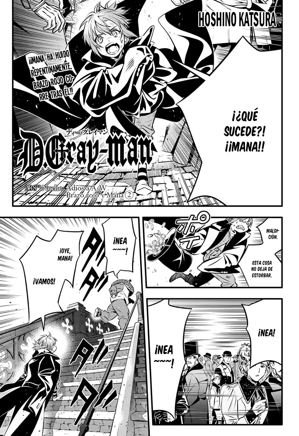 D.Gray-man capítulo 238, página 6