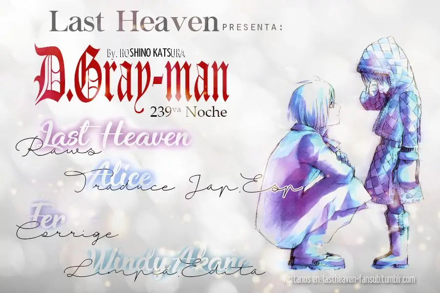 D.Gray-man capítulo 239, página 1