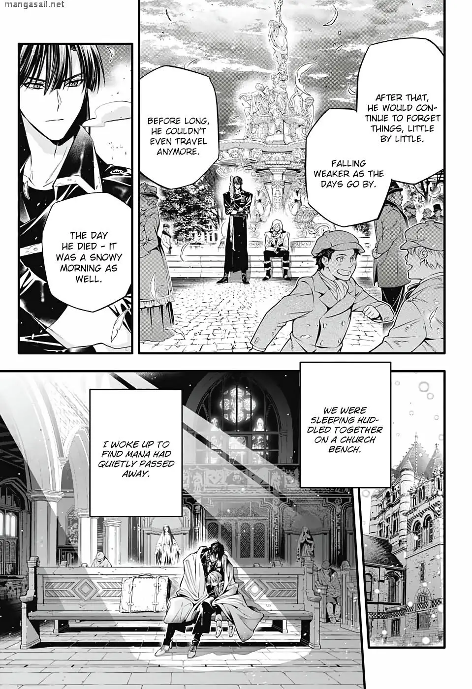 D.Gray-man capítulo 247, página 4