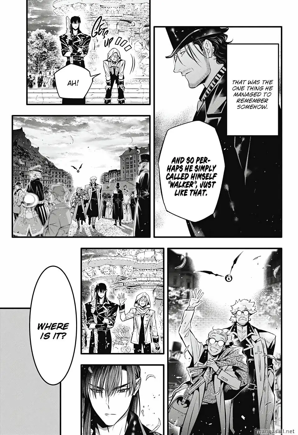 D.Gray-man capítulo 247, página 8