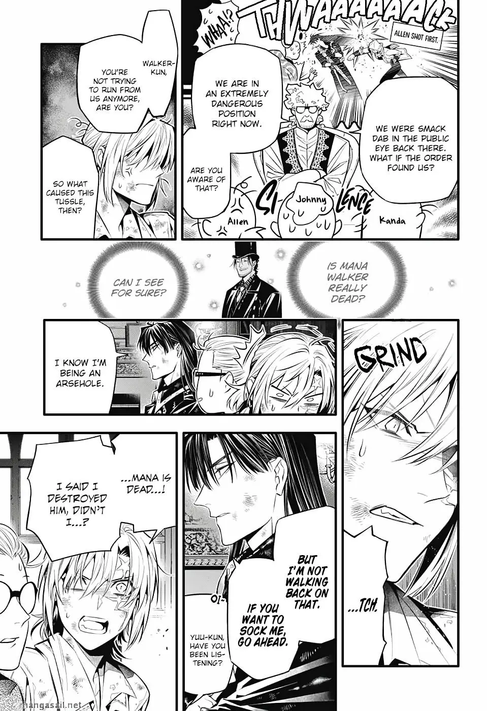D.Gray-man capítulo 247, página 12