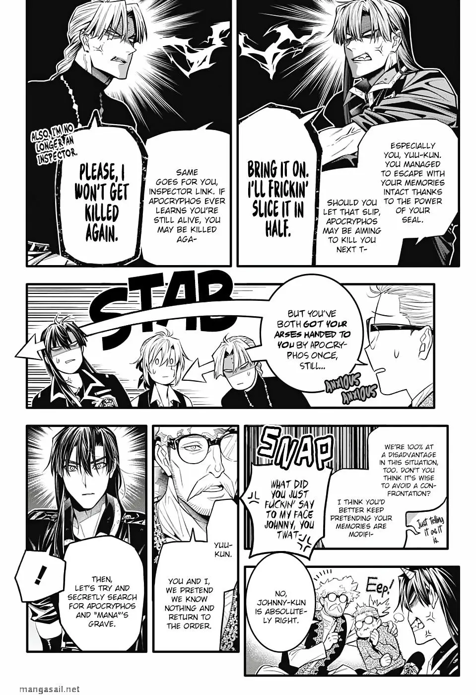 D.Gray-man capítulo 247, página 29