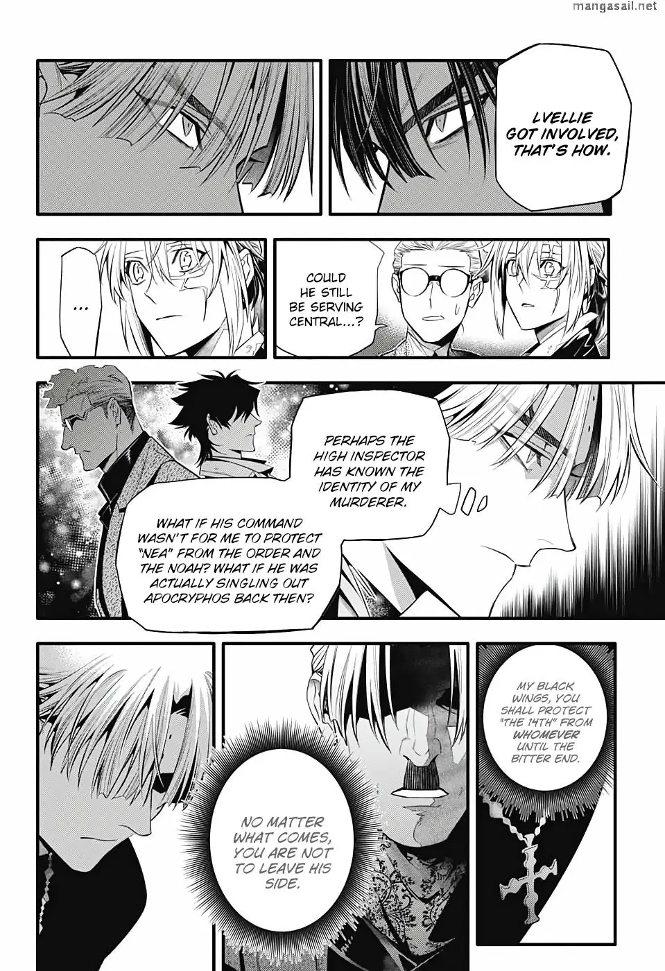 D.Gray-man capítulo 247, página 33