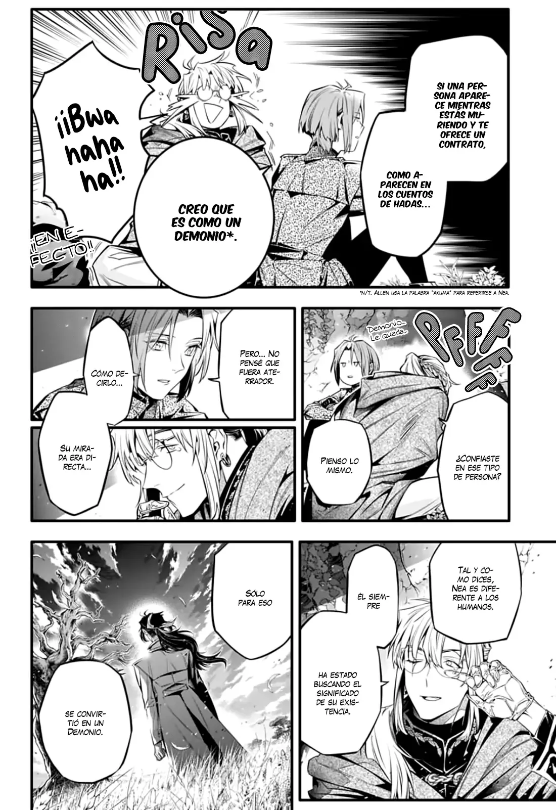 D.Gray-man capítulo 252, página 11