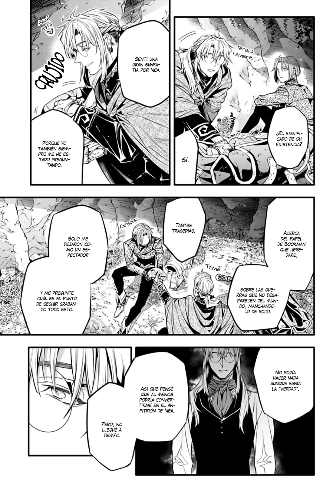 D.Gray-man capítulo 252, página 12