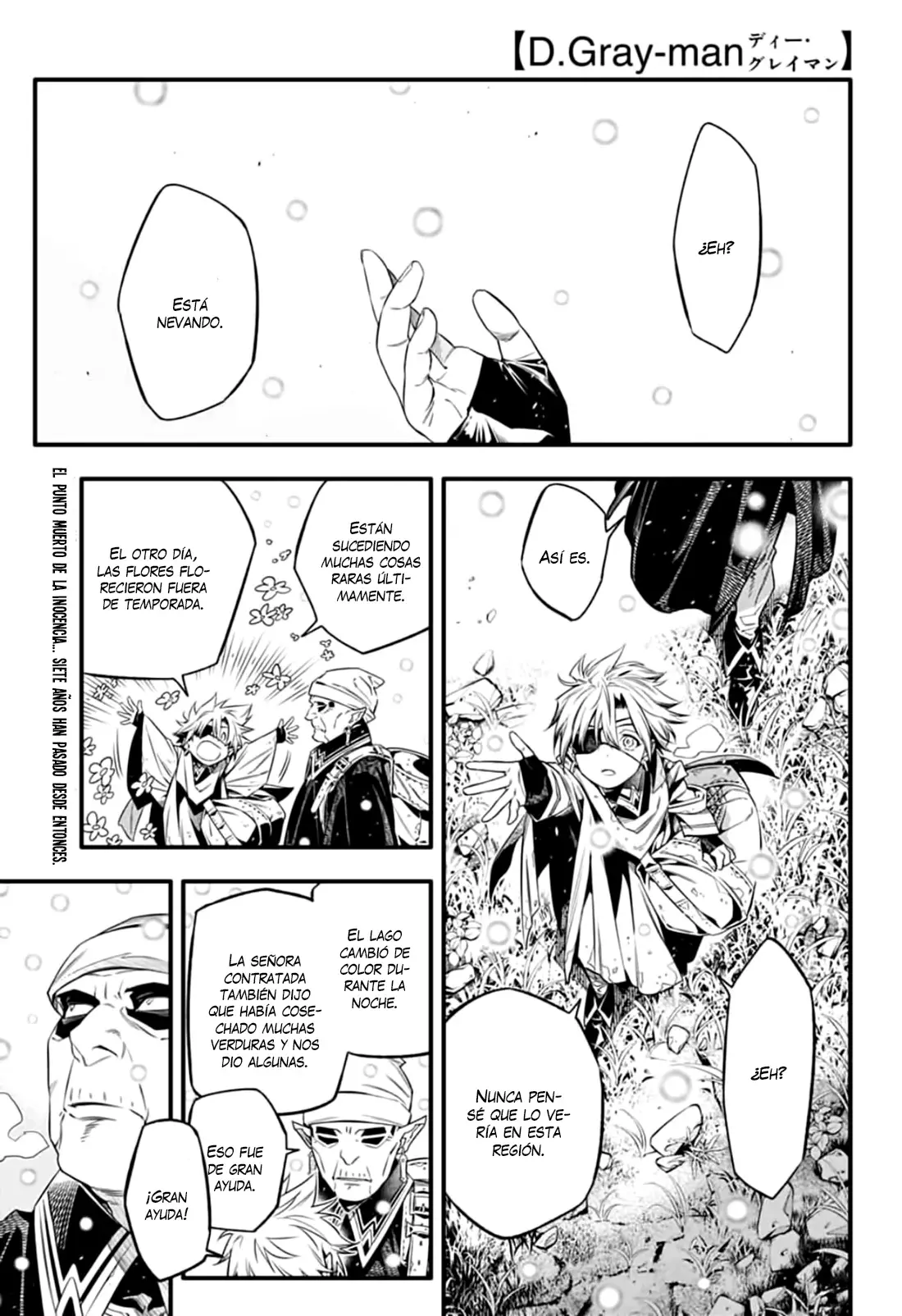 D.Gray-man capítulo 254, página 4
