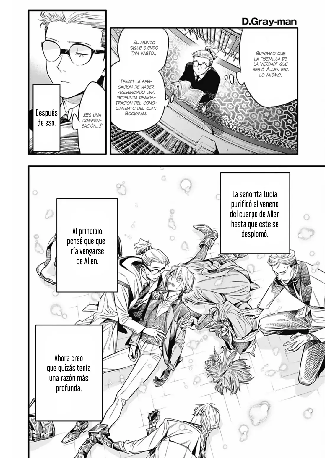 D.Gray-man capítulo 256, página 4
