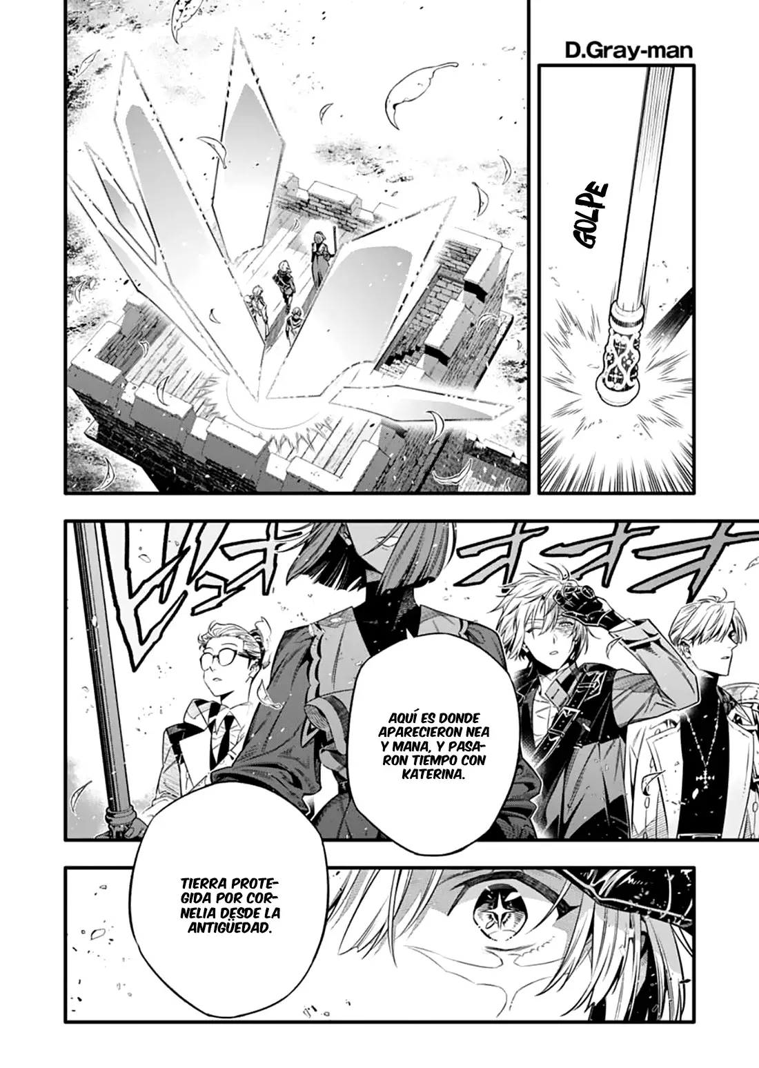 D.Gray-man capítulo 256, página 16