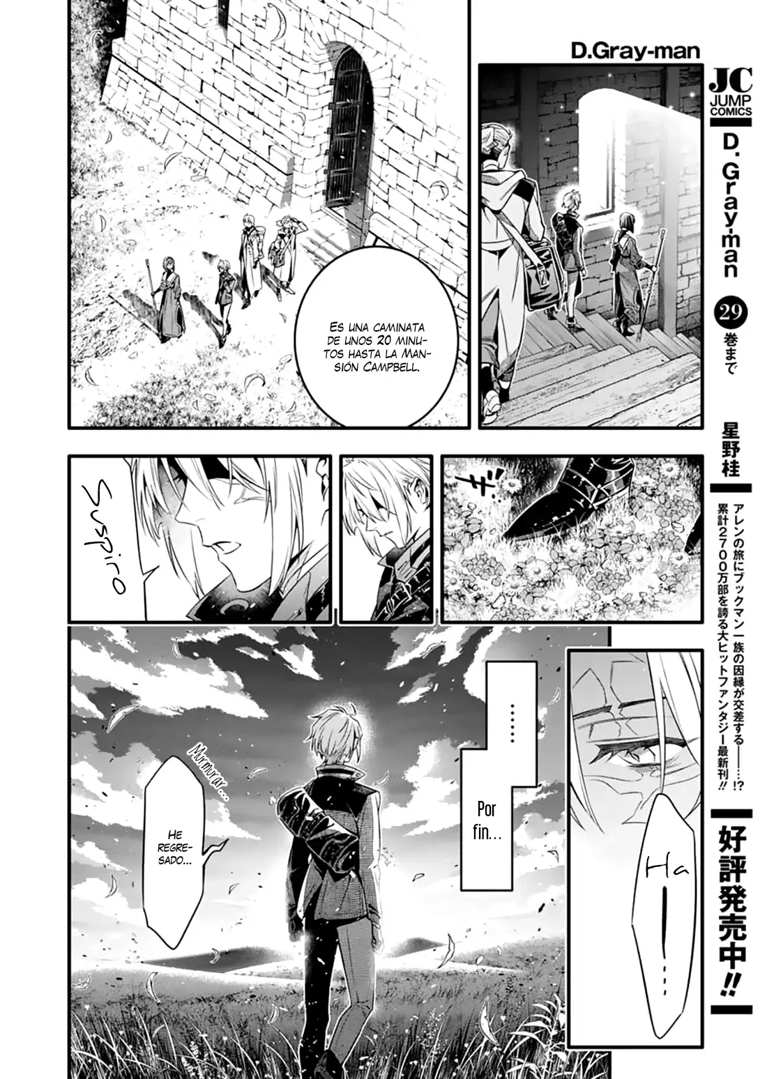 D.Gray-man capítulo 256, página 19