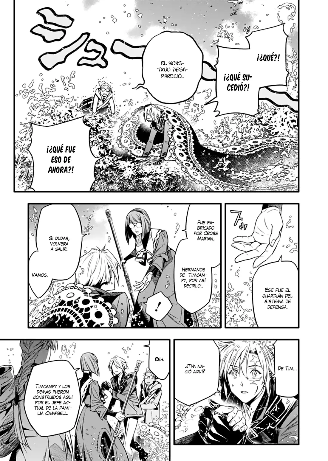 D.Gray-man capítulo 256, página 28