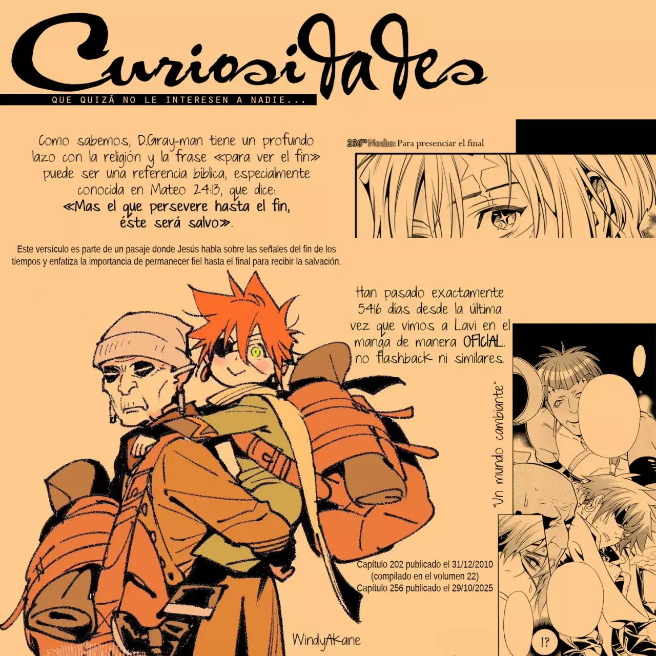 D.Gray-man capítulo 256, página 36