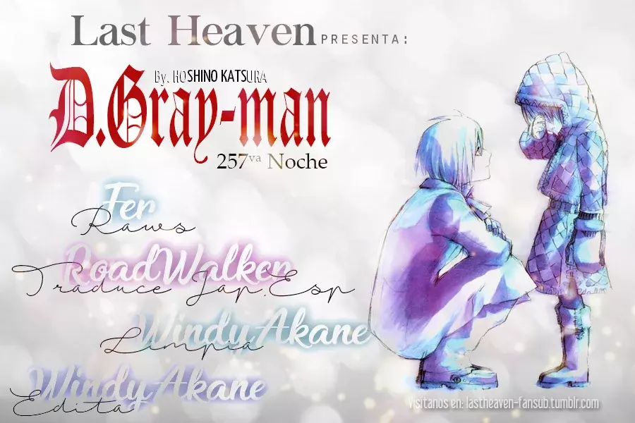 D.Gray-man capítulo 257, página 1