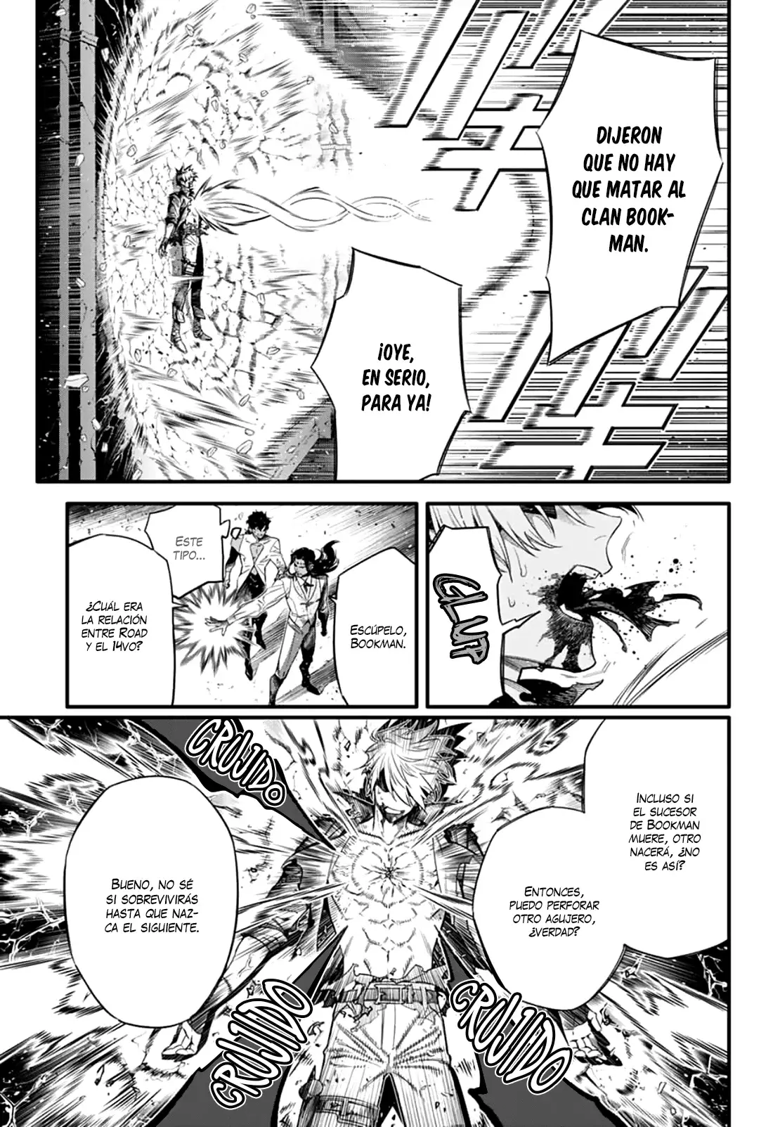 D.Gray-man capítulo 257, página 5