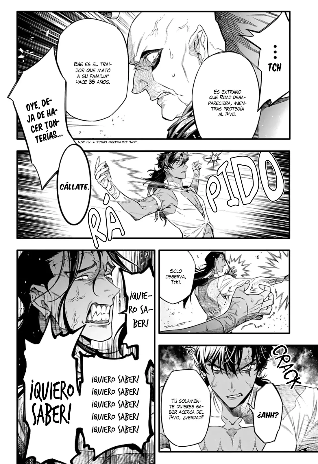 D.Gray-man capítulo 257, página 6