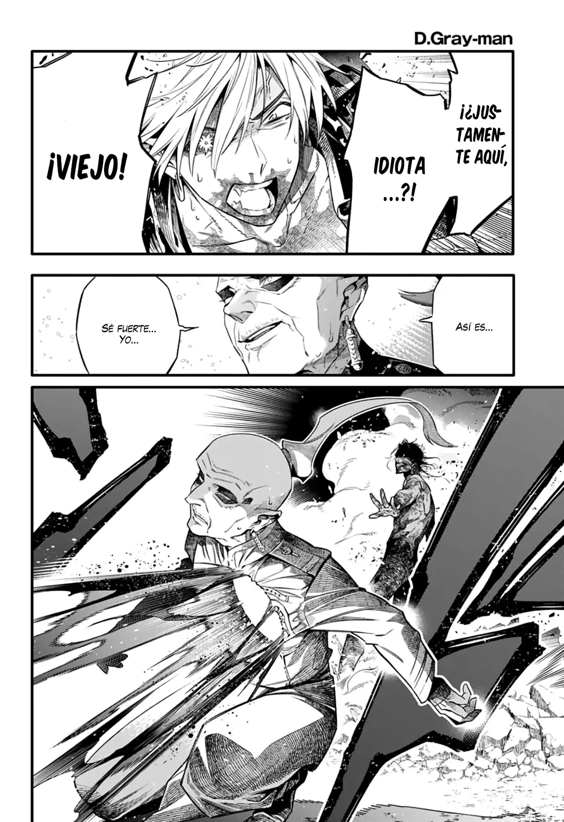D.Gray-man capítulo 257, página 18