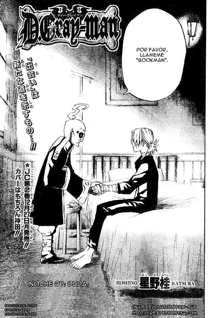 D.Gray-man capítulo 27, página 3