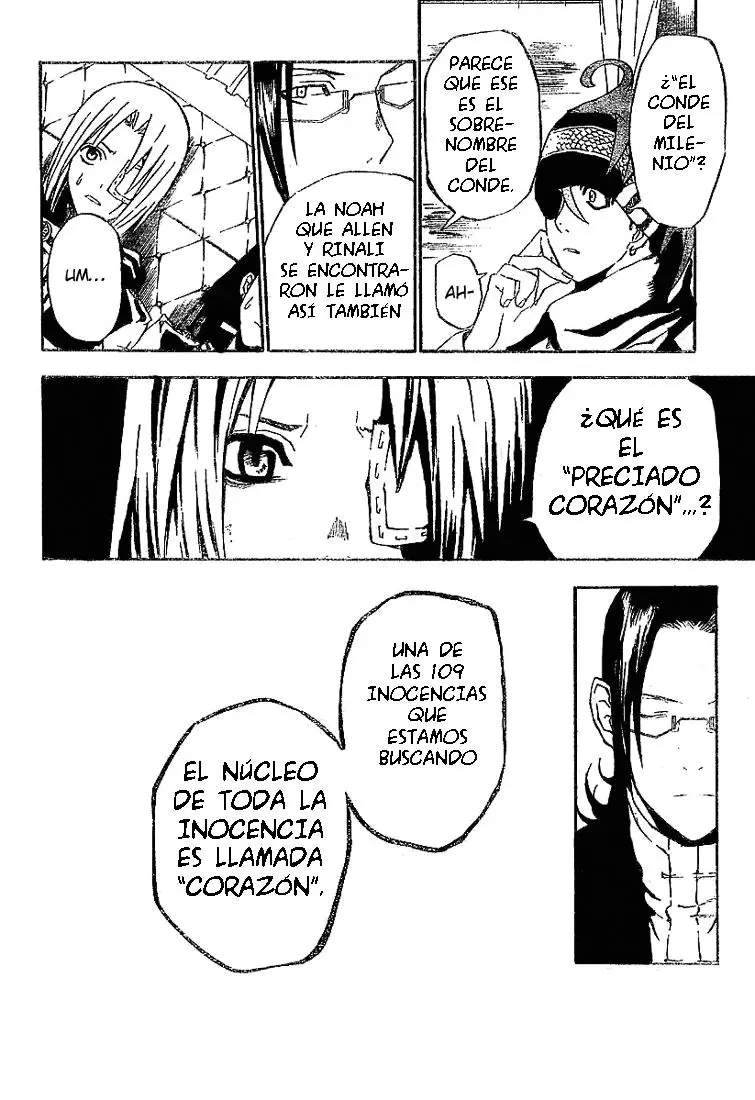 D.Gray-man capítulo 29, página 14