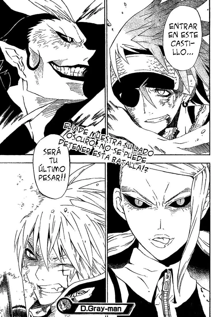 D.Gray-man capítulo 35, página 16