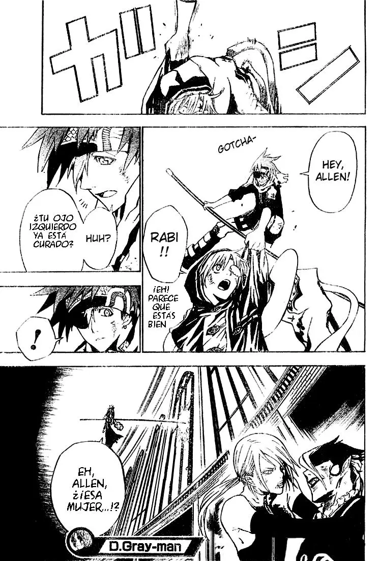 D.Gray-man capítulo 37, página 16