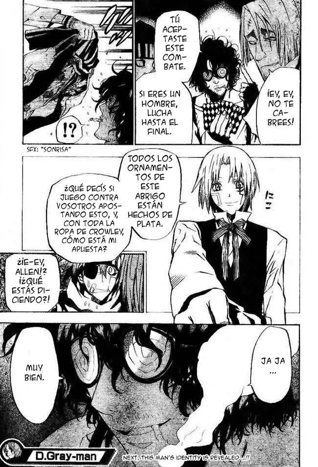 D.Gray-man capítulo 41, página 18