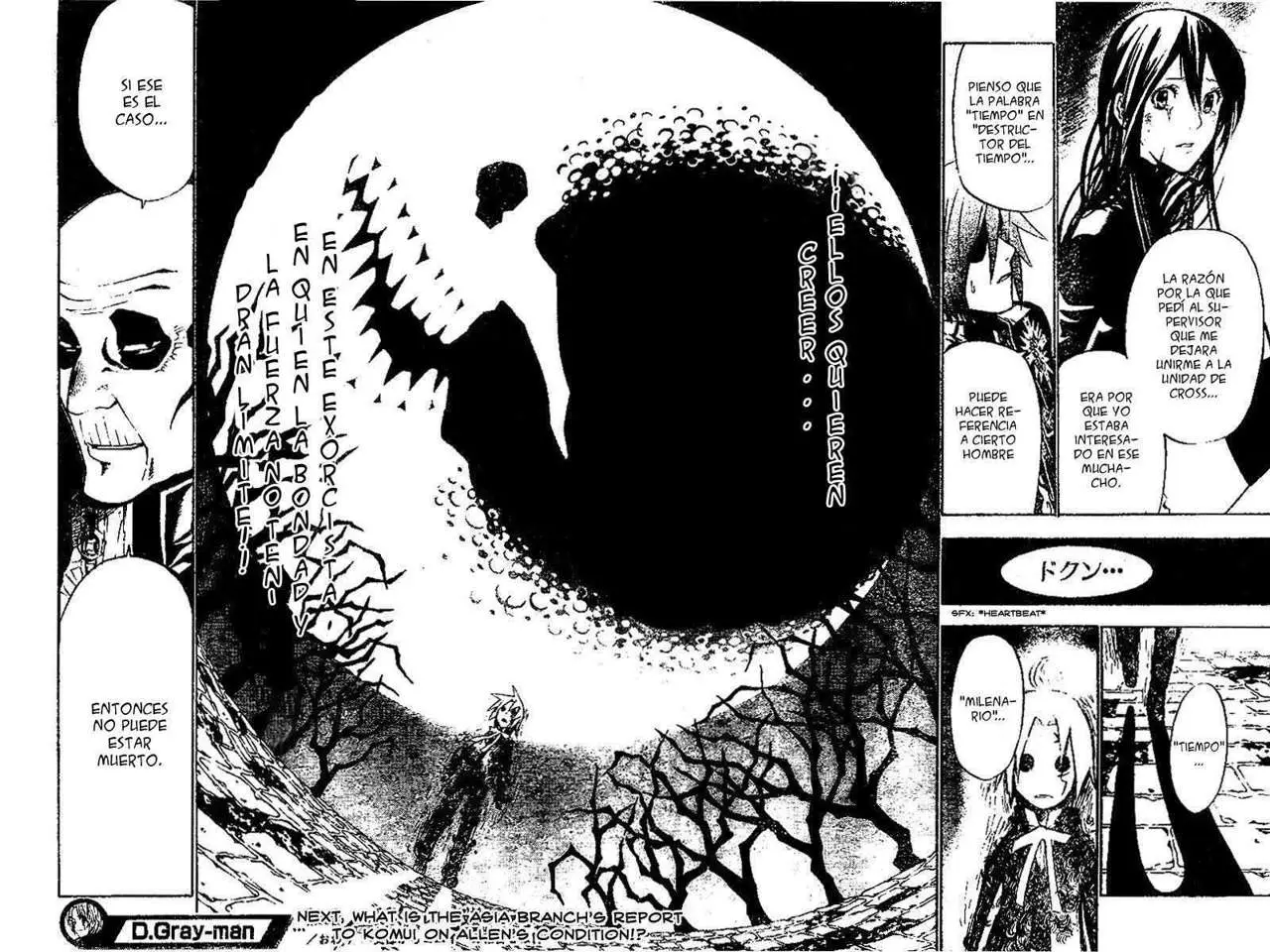 D.Gray-man capítulo 58, página 13