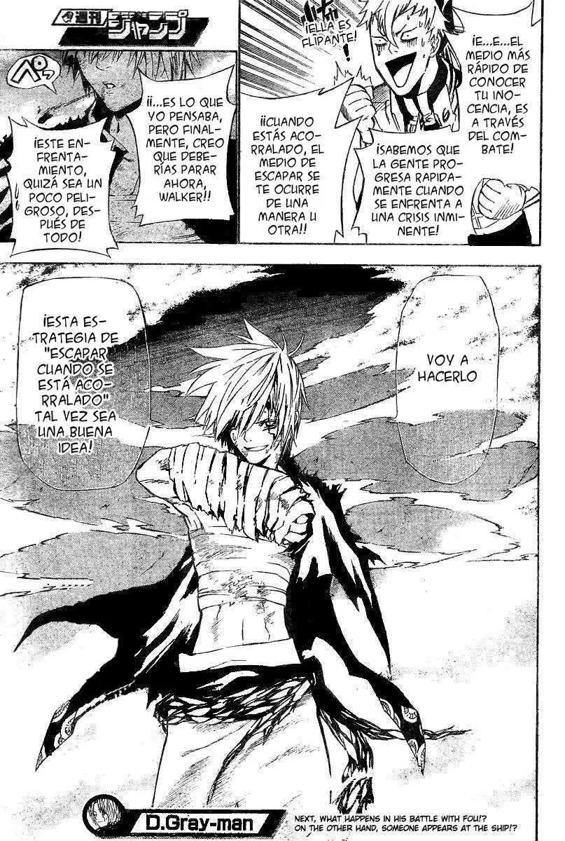 D.Gray-man capítulo 62, página 16