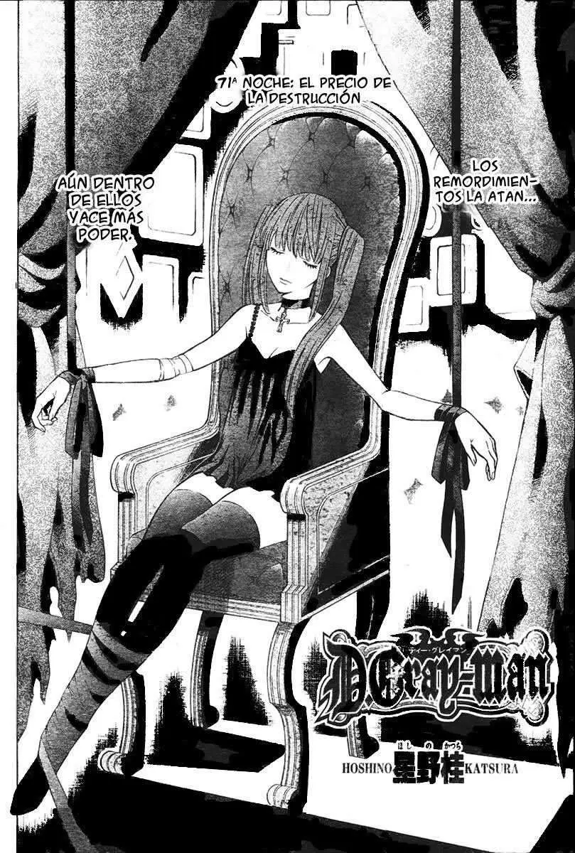 D.Gray-man capítulo 71, página 1