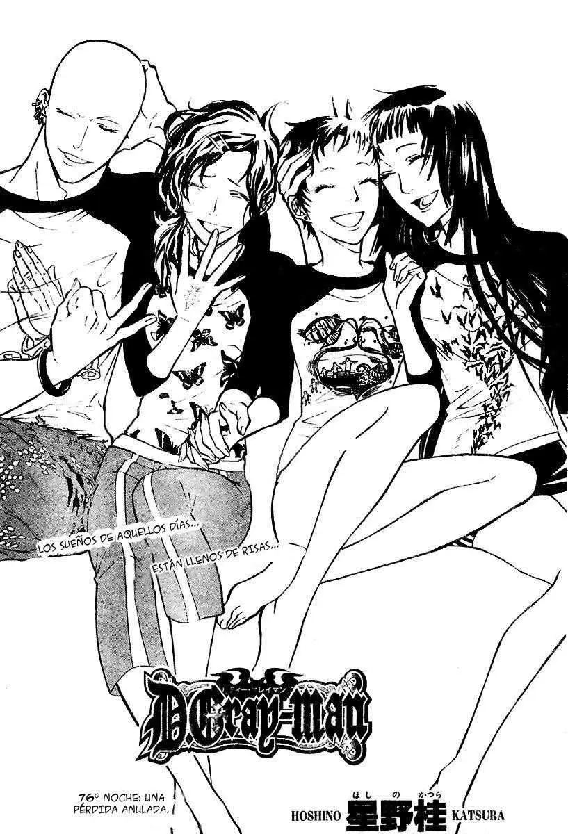 D.Gray-man capítulo 76, página 17