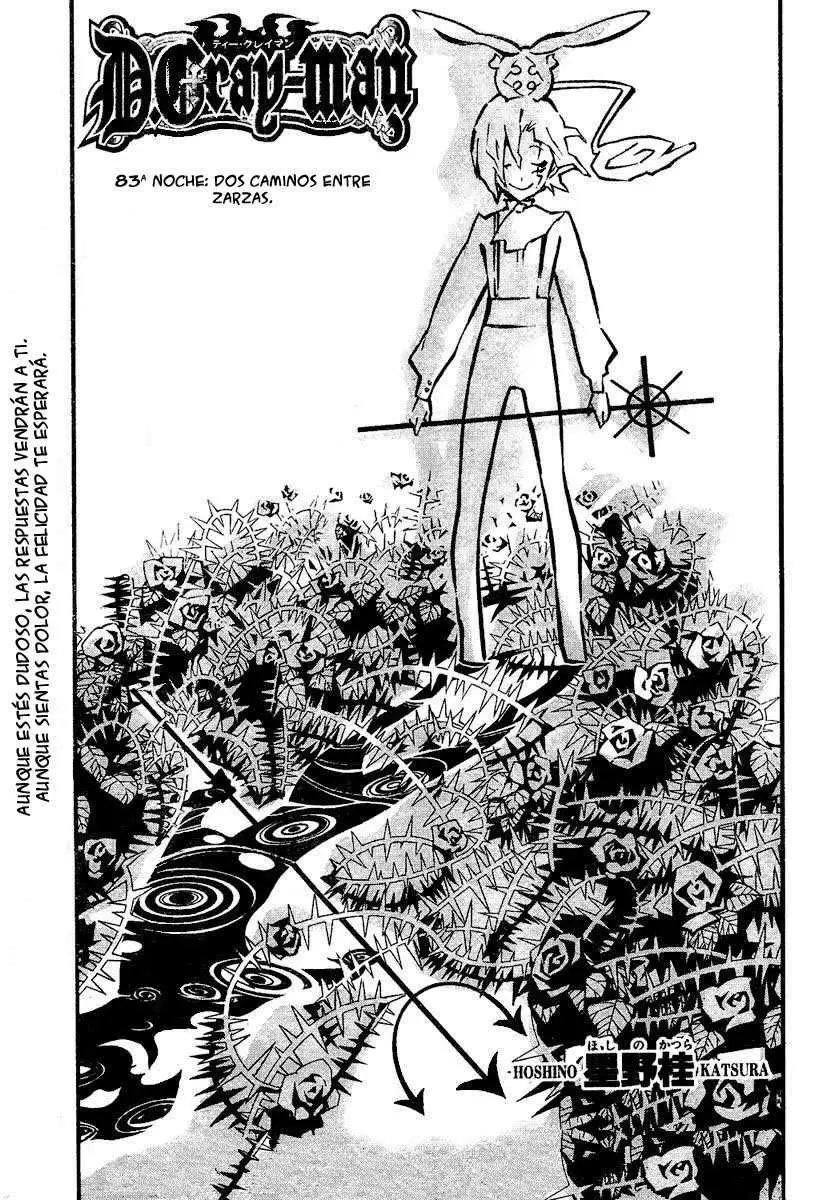 D.Gray-man capítulo 83, página 19