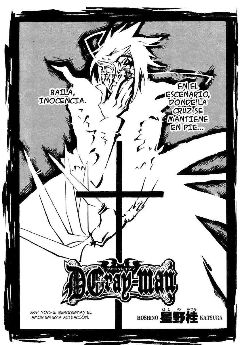 D.Gray-man capítulo 85, página 2