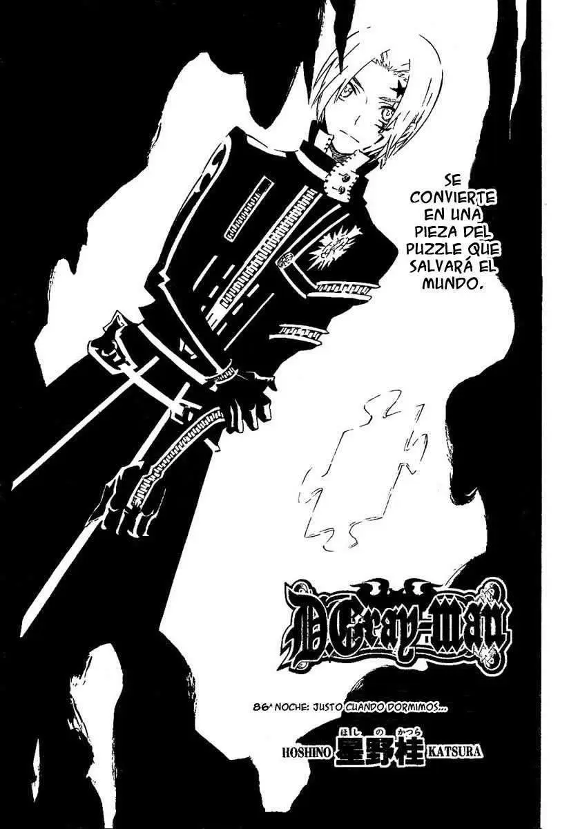 D.Gray-man capítulo 86, página 18