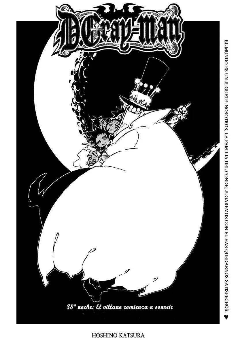 D.Gray-man capítulo 88, página 1