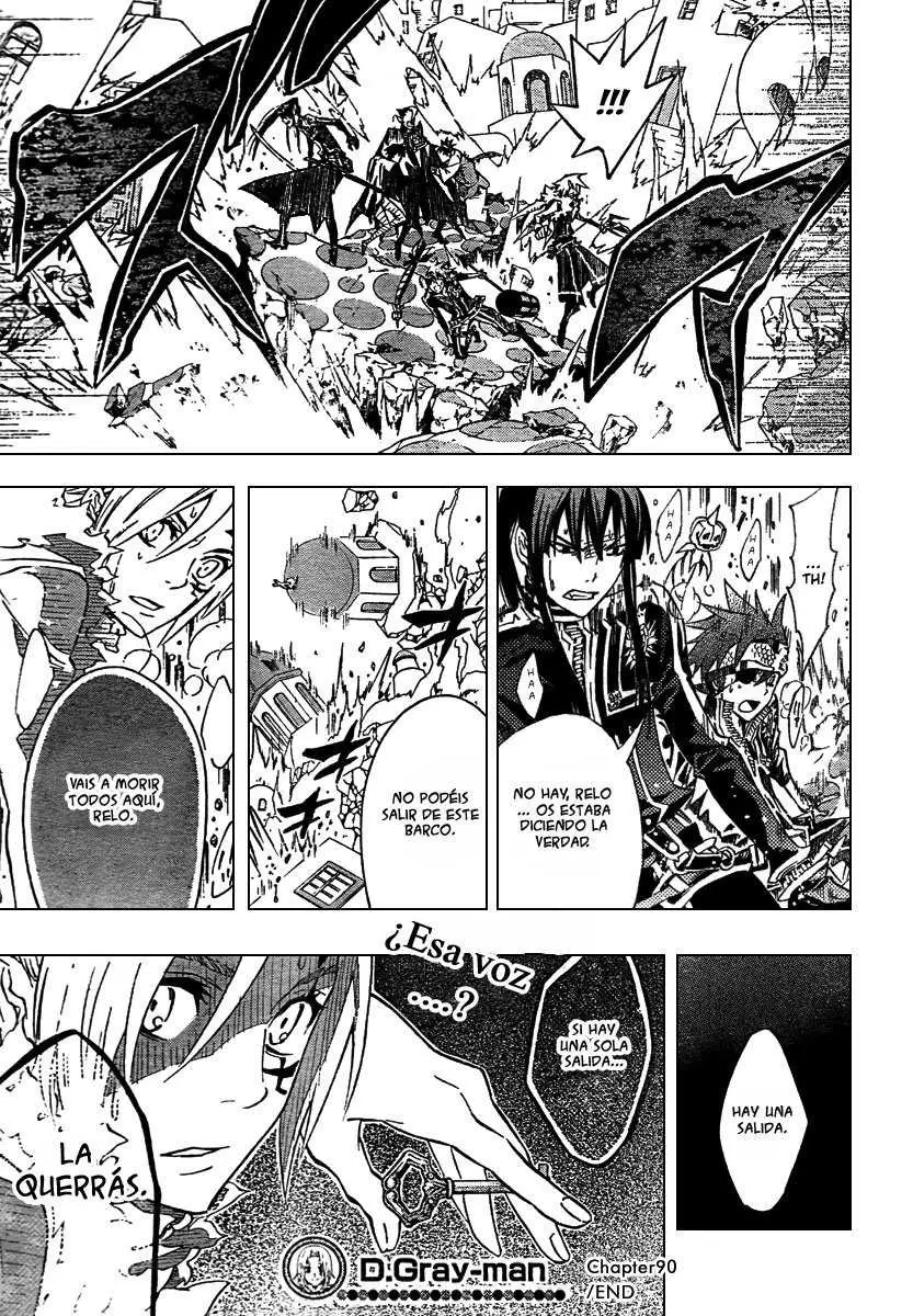 D.Gray-man capítulo 90, página 15
