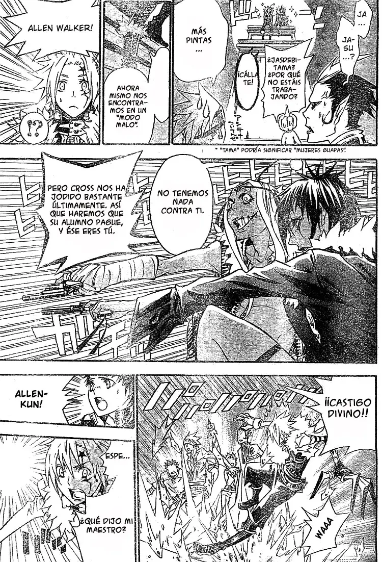 D.Gray-man capítulo 98, página 13