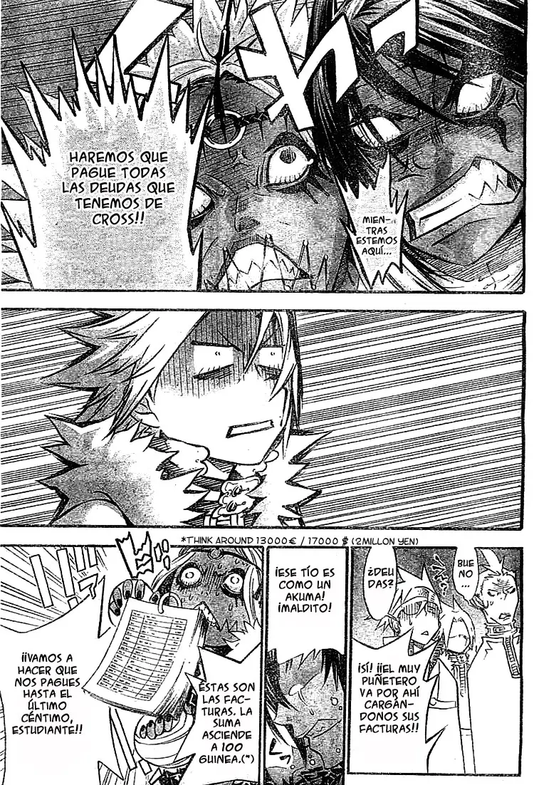 D.Gray-man capítulo 99, página 9