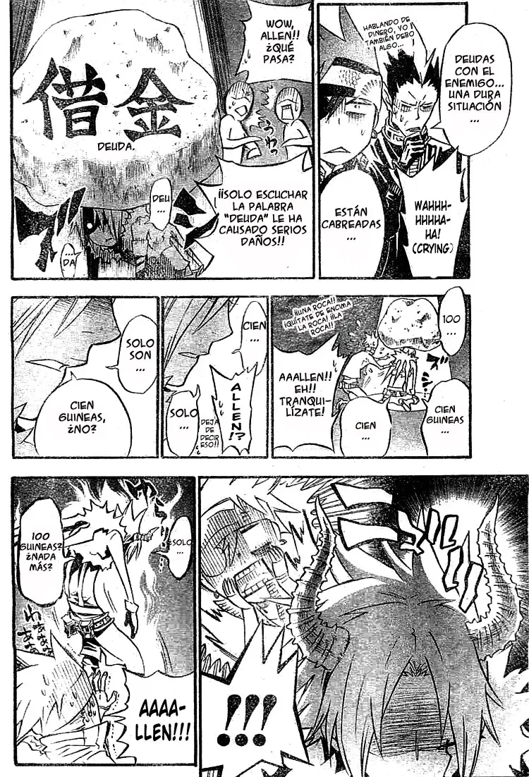 D.Gray-man capítulo 99, página 10