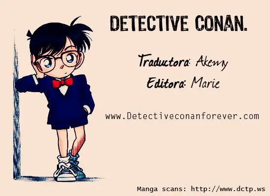 Detective Conan capítulo 1, página 1