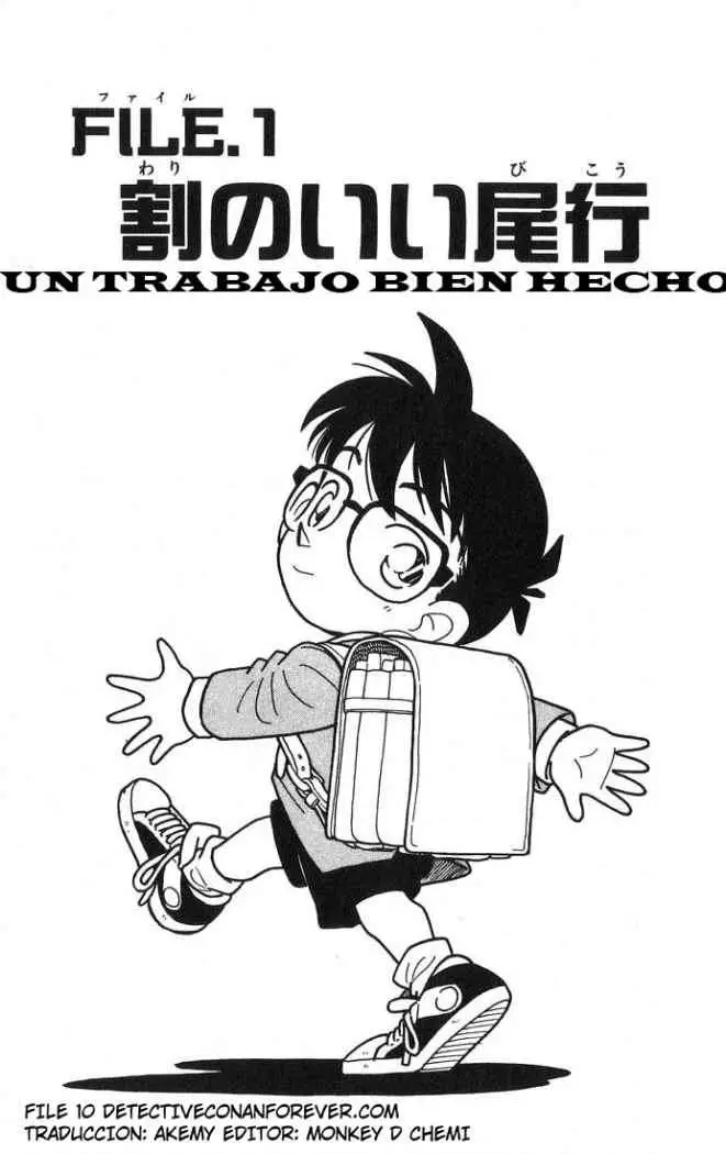 Detective Conan capítulo 10, página 1