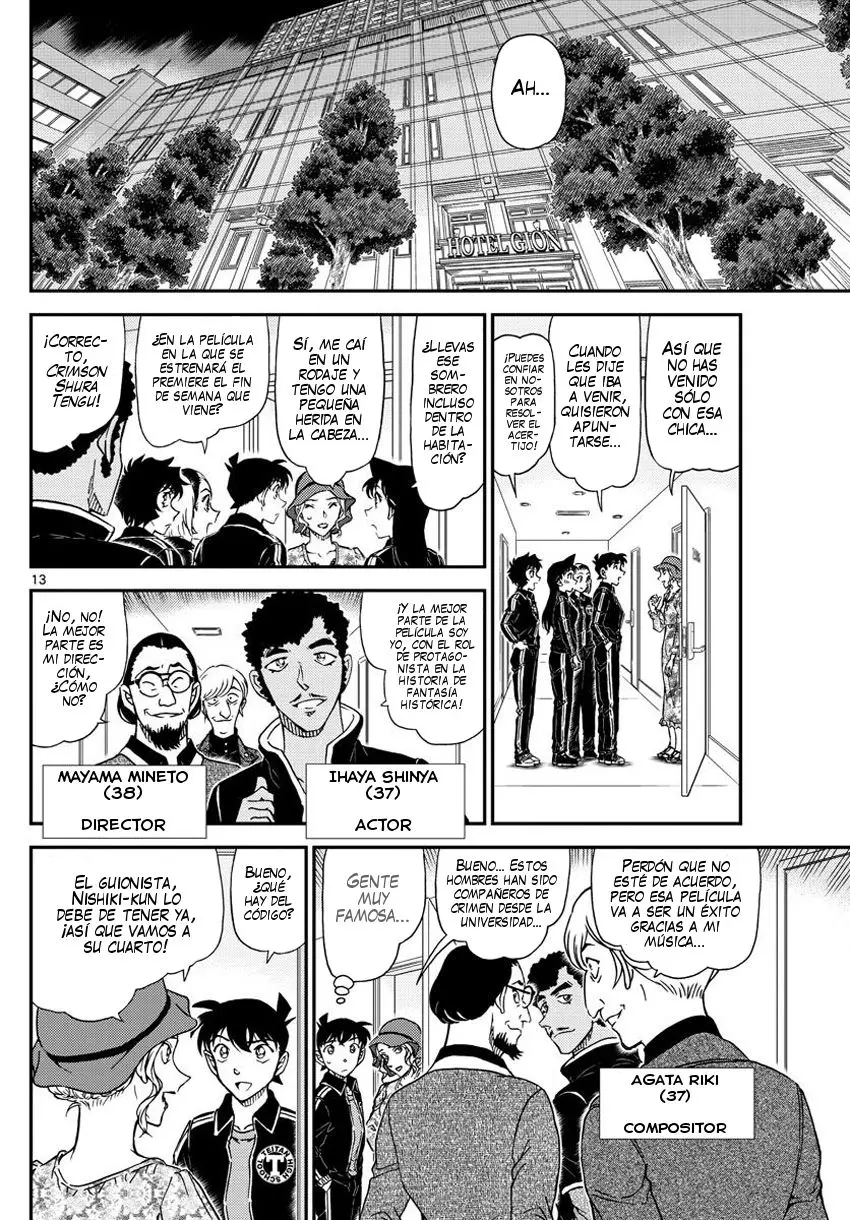 Detective Conan capítulo 1000, página 14